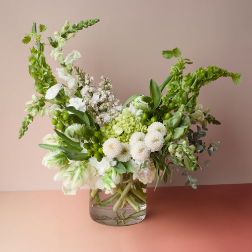 Classic White and Greens