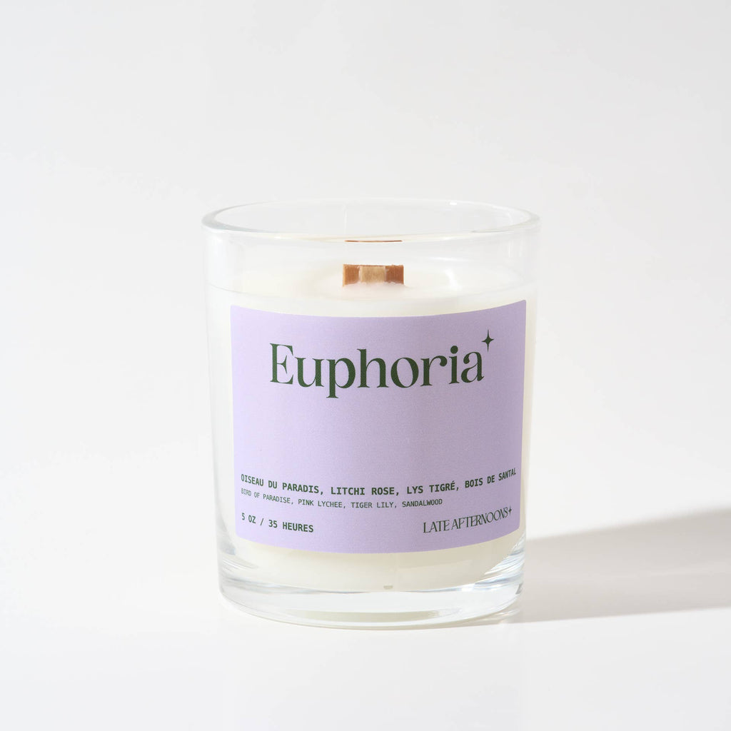 Euphoria Candle | Bird of Paradise, Pink Lychee & Tiger Lily