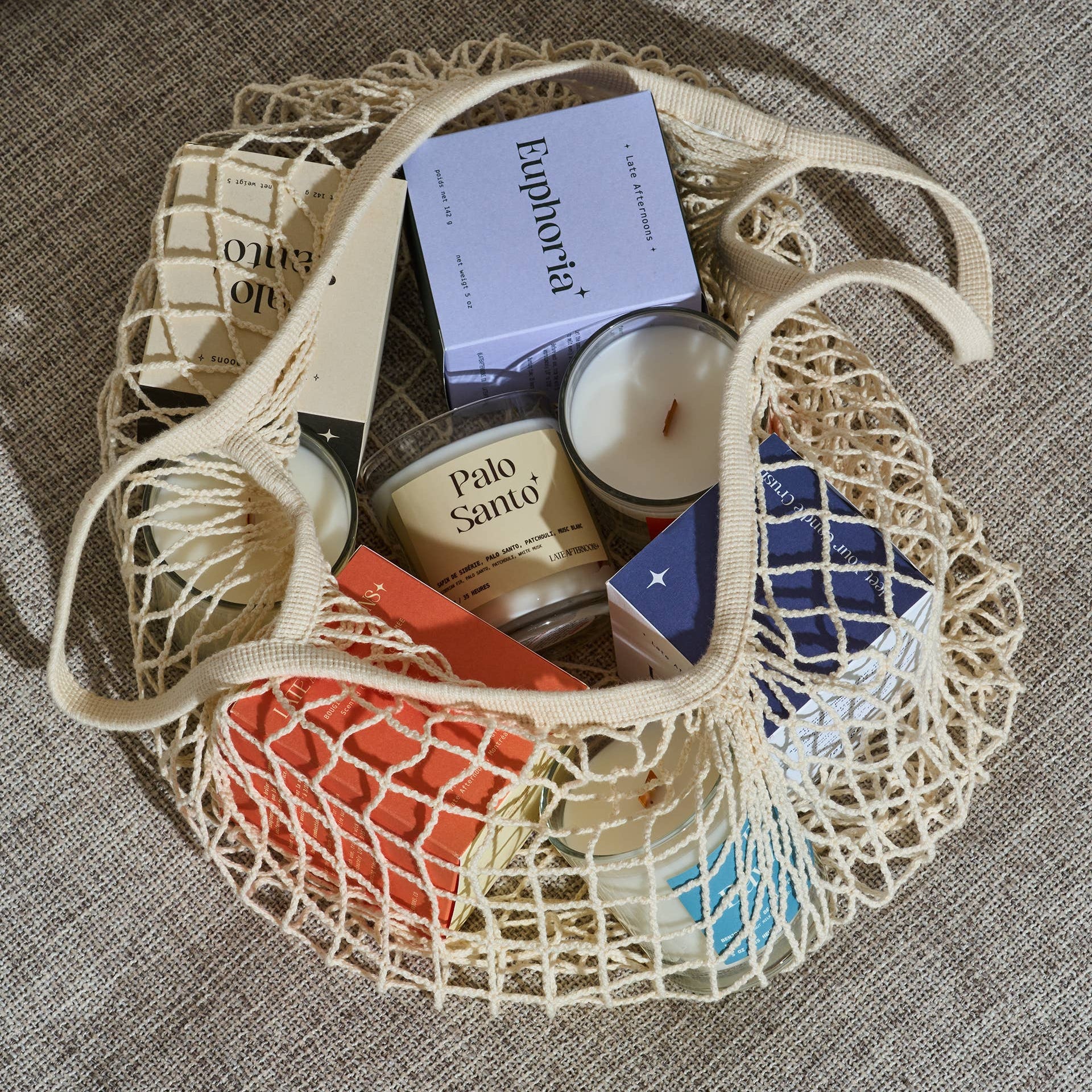 Palo Santo Candle | white musk, Patchouli & Palo Santo